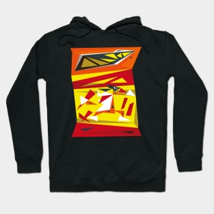 Item F10 of 30 (Flaming Hot Cheetos Abstract Study) Hoodie